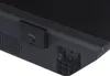 A close-up view of the back of a black electronic device, likely a television, showing a vent and a connection port. Produktbild-Vorschau