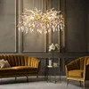 Pendelleuchte, Kronleuchter, Gold, Glaskristalle, D 61 cm Produktbild-Vorschau 2