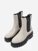Bottes Chelsea Calvin Klein pour femme, couleur beige, Voir les images du produit 2