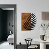 Wallity, Leaf3 Metal Decor, décoration murale, noir, métal, Voir les images du produit 3