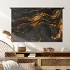 MuchoWow® Wandteppich Wandbehang Marmor - Limette - Schwarz Produktbild-Vorschau 6