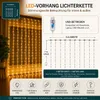 3x1 M 100 LED Lichterkette, Lichterkettenvorhang mit 8 Modi Produktbild-Vorschau 2