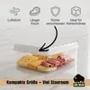 BigDean Aufschnittboxen 3x 2,5L mit Deckel 6-teilig | Produktbild-Vorschau 4
