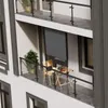 Markiza pionowa na balkon 150 x 270 cm, kolor szary Podgląd zdjęcia produktu 4