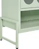 BELIANI Sideboard Mintgrün Stahl Halbhoch Schmal mit Griff Produktbild-Vorschau 9