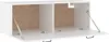Möbel Wandschrank Weiß 100x36,5x35 cm Holzwerkstoff - Produktbild-Vorschau 7