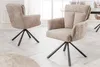 riess-ambiente Drehbarer Stuhl BIG GEORGE beige Produktbild-Vorschau 5