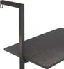 VidaXL 336381, Schwarz, Stahl, Holz, 640 mm, 350 mm, 1205 Produktbild-Vorschau 7