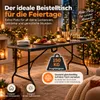 Mesa plegable Rijoka para camping, de ratán, para jardín – Vista previa de la imagen del producto 5