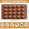20 L?cher Walnuss Nš¹sse Form Kuchen Schokolade Formen Produktbild-Vorschau 3