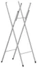 vidaXL Bartisch-Gestell Klappbar Silbern 45x53x108 cm Produktbild-Vorschau 4