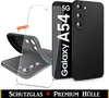Für Samsung Galaxy A54 5G - Schwarz Silikon Schutz Hülle + Produktbild-Vorschau 1