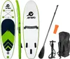 ENERO Paddleboard SUP aufblasbar 275 x 76 x 10 Grün Produktbild-Vorschau 1