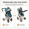 Bayer Chic 2000 Kombi-Puppenwagen Mika | 2in1 Buggy & Produktbild-Vorschau 5