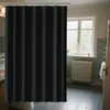OKWISH Duschvorhang Schwarz 180x220 cm mit Haken, Produktbild-Vorschau 6