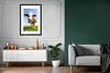 MuchoWow® Gerahmtes Poster Kuh - Tiere - Blumen - Gras Produktbild-Vorschau 8