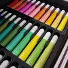 A close-up view of a set of colorful markers arranged in a black tray. Náhled obrázku produktu