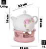 KADAX Teekanne 1L mit Stövchen Set, Kaffeekanne aus Produktbild-Vorschau 3