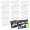 25 Transparente Acryl Tischständer für Informationen Produktbild-Vorschau 1