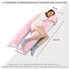 Seitenschläferkissen Stillkissen, U-förmiges Produktbild-Vorschau 5