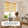 Estika Dvojitá roleta Klemmfix - 80 x 150 cm - Oranžová - Náhľad obrázku produktu 4