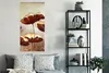MuchoWow® Poster Malerei - Blumen - Ölfarbe - Pflanzen Produktbild-Vorschau 4