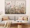 Leinwand Bilder 120x80 cm - Blumen - Rosa - Modern - Beige, Produktbild-Vorschau 6
