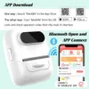 Tlačiareň štítkov P50 Bluetooth, termotlačiareň štítkov, Náhľad obrázku produktu 5