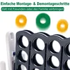 GOPLUS 4 Gewinnt Strategiespiel, aus PE & PP, für 2 Produktbild-Vorschau 5