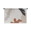 MuchoWow® Wandteppich Wandbehang Sommer - Blätter - Weiß Produktbild-Vorschau 1