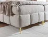 Boxspringbett Schlafzimmerbett GRAZIA 140x200cm Stoff Produktbild-Vorschau 3