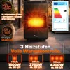 TRESKO® 4200 Watt Gasheizer schwarz inkl. Gasdruckregler Produktbild-Vorschau 5