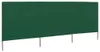 vidaXL 3-dielna vetrovka 400 x 120 cm zelená Náhľad obrázku produktu 5