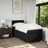 Boxspringbett mit Matratze Schwarz Stoff Produktbild-Vorschau 3