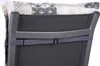 Close-up of the back of a chair cushion attached to a chair frame. Produktbild-Vorschau