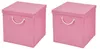 2 Stück Rosa Faltbox 30 x 30 x 30 cm  Aufbewahrungsbox Produktbild-Vorschau 1