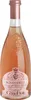 A bottle of rosé wine against a white background. Produktbild-Vorschau