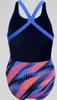 SPEEDO Womens Allover Digital Powerback Blau/Pink 38 Produktbild-Vorschau 4