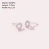 Pandora Ohrstecker Damen 290528CZ Silber mit Zirkonia Produktbild-Vorschau 8