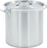 vidaXL Suppentopf 50 L 40×40 cm Edelstahl Produktbild-Vorschau 8