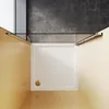 SONNI Dusch-Drehtür 86x195cm, Dusche Nischentür, mit Produktbild-Vorschau 2