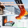 Beheizbare Socken 2x 7500mAh Akku, Elektrische Fußwärmer Produktbild-Vorschau 2