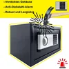 QEENTOE Safe Tresor, 12L Elektronischer Wandtresor, Produktbild-Vorschau 5