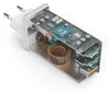 HAMA Chager 2x USB-C 1x USB-A GaN 100W Blanc Voir les images du produit 13