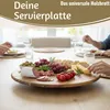 LS-LebenStil XXL Servierplatte Drehteller Akazie 40cm Produktbild-Vorschau 7