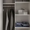 Posuvná skriňa BASTER III so zrkadlami Biela Náhľad obrázku produktu 3