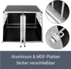 Juskys Alu Hunde-Transportbox XL - 96 × 90 × 71 cm – Auto Produktbild-Vorschau 12