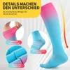 CAMBIVO Kompressionsstrümpfe Damen 3er Pack, modische Produktbild-Vorschau 2