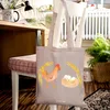 Mr. & Mrs. Panda Jutebeutel Huhn Stolz - Braun Pastell - Produktbild-Vorschau 4
