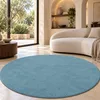 Waschbarer Teppich Wohnzimmer Kurzflor Einfarbiger Moderner Produktbild-Vorschau 5